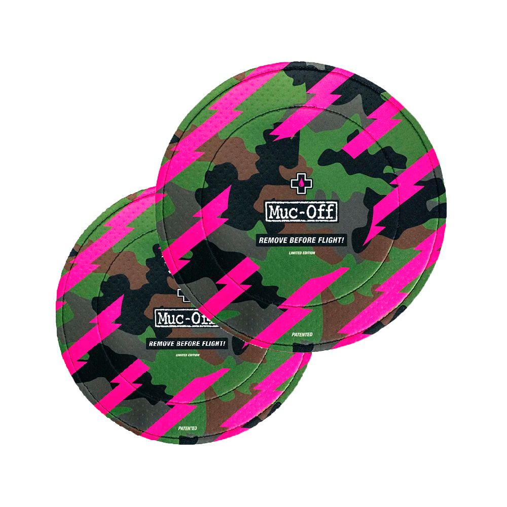 MUC-OFF PROTECTORES DE FRENOS DE DISCO – CAMUFLAJE