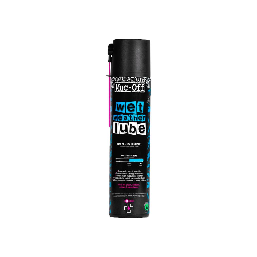 LUBRICANTE HUMEDO EN AEROSOL MUC-OFF – 400ML